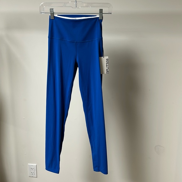 Splits59 Easton high waist 7/8 legging classic blue/white